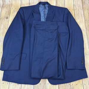 Tom James Suit Bespoke Holland Sherry Fabric Savile Row London Surgeon Cuffs 48S